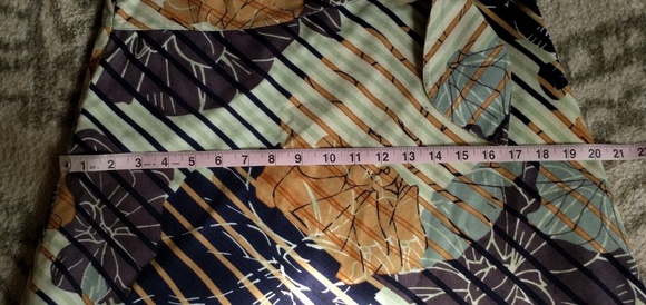 Anthropologie Odille floral corduroy belted skirt - Picture 5 of 5